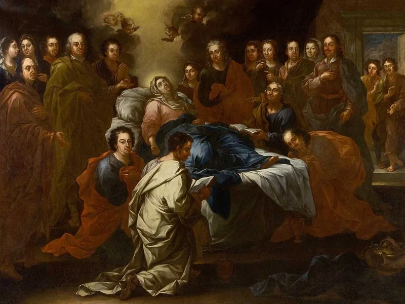 1676-Carlo Sacconi - Transito della Madonna - Palazzo Pitti, Firenze